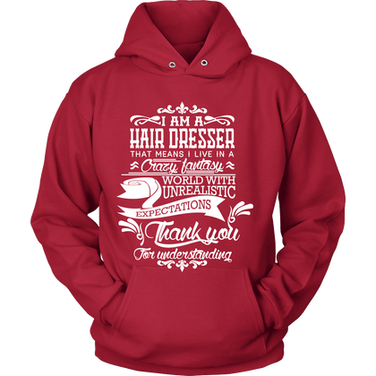 FunkyShirty Hair Dresser (Women)  Creative Design - FunkyShirty