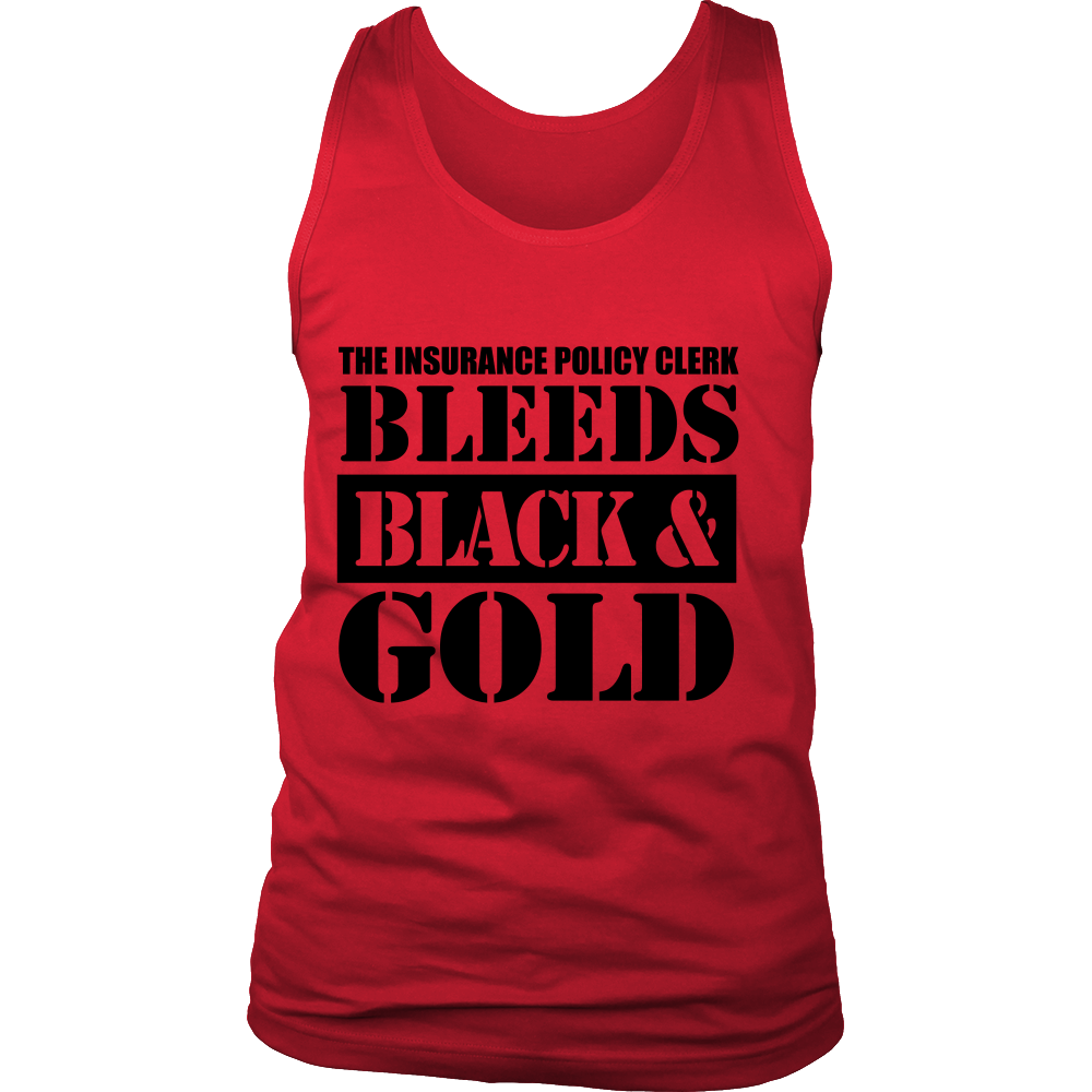 Bleeds Black and Gold (Men)