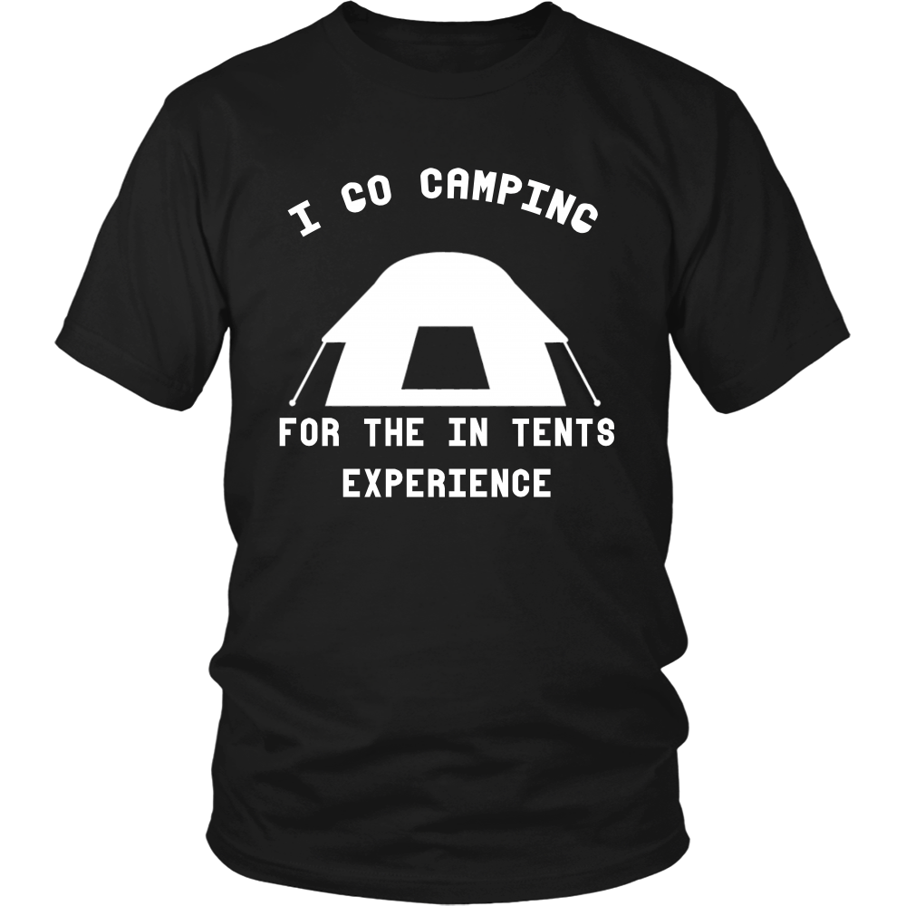 I Go Camping for the in Tents Experience (Men)