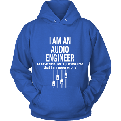 FunkyShirty I am an Audio Englineer (Women)  Creative Design - FunkyShirty