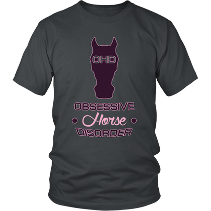 FunkyShirty Obsessive Horse Disorder (Men)  Creative Design - FunkyShirty