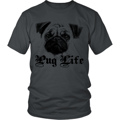 FunkyShirty Pug Life (Men)  Creative Design - FunkyShirty