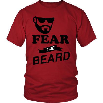 FunkyShirty Fear The Beard 2  Creative Design - FunkyShirty