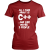 All i Care About is C++...and like maybe 3 People (Women)