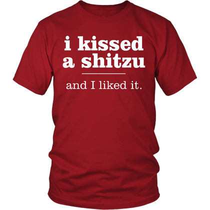 FunkyShirty I Kissed a shitzu and I Like it. (Men)  Creative Design - FunkyShirty