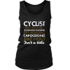 Cyclist only Because Mountain Climbing Off Roading Car Dodging Bike Hero Isnt a Title (Women)