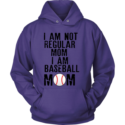FunkyShirty I am Not Regular Mom I am Baseball Mom  Creative Design - FunkyShirty