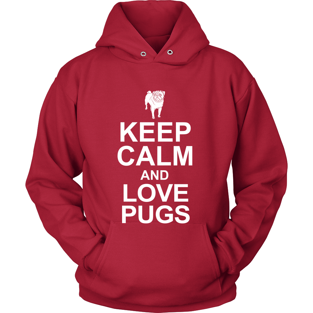 Keep Calm and Love Pugs (Women)