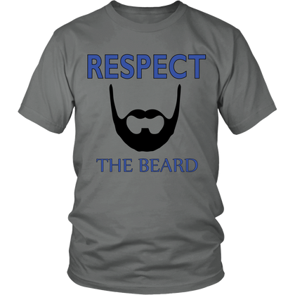 FunkyShirty Respect The Beard  Creative Design - FunkyShirty