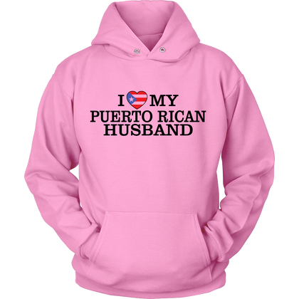 FunkyShirty I love my Puerto Rican Husband  Creative Design - FunkyShirty