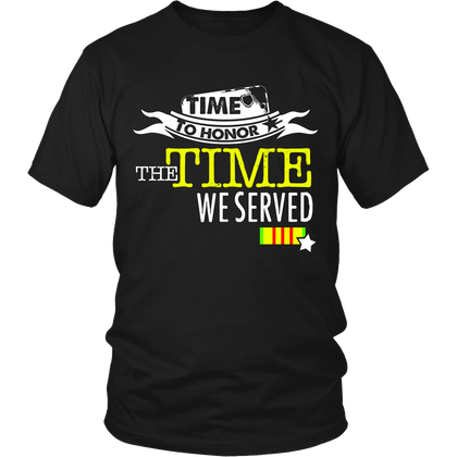 FunkyShirty Time to Honor the Time we Served (Men)  Creative Design - FunkyShirty