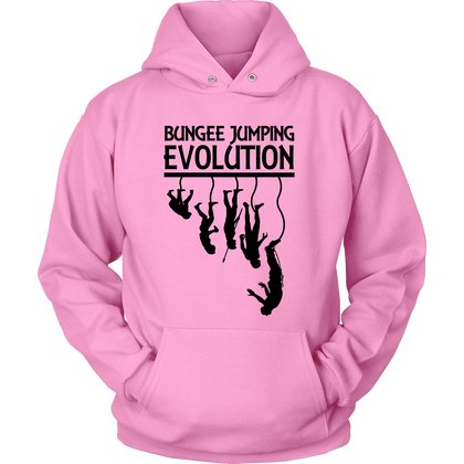 FunkyShirty Bungee Jumping Evulotion (Women)  Creative Design - FunkyShirty