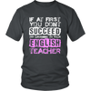 If at First You Dont Succeed Try Listining to Your English Teacher (Men)