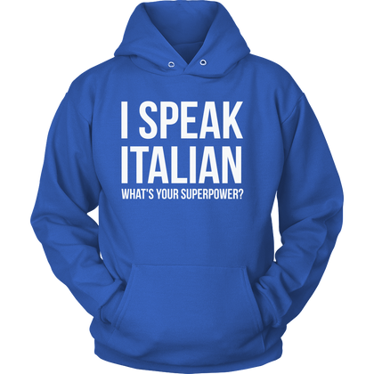 FunkyShirty I Speak Italian what's your Superpower (Women)  Creative Design - FunkyShirty