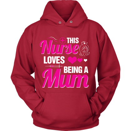 FunkyShirty This Nurse Love's being a Mom  Creative Design - FunkyShirty