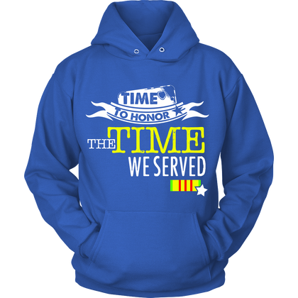 FunkyShirty Time to Honor the Time we Served (Women)  Creative Design - FunkyShirty