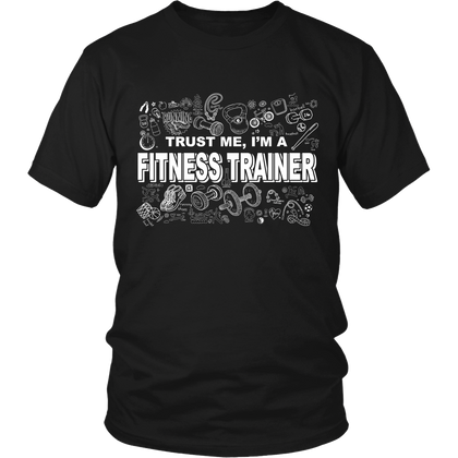 FunkyShirty Trust me Im a Fitness Trainer (Men)  Creative Design - FunkyShirty