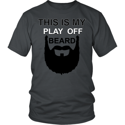 FunkyShirty This Is My Play Off Beard  Creative Design - FunkyShirty