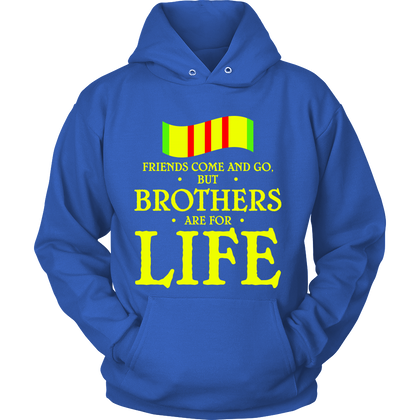 FunkyShirty Friends come and Go but Brothers are for Life (Women)  Creative Design - FunkyShirty