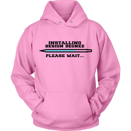 FunkyShirty Installing Design Degree Please Wait.. (Women)  Creative Design - FunkyShirty