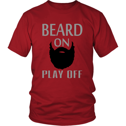 FunkyShirty Beard on Play Off  Creative Design - FunkyShirty