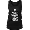 Keep Calm and Love Pugs (Women)