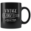 Vintage 2002 - Black Mug