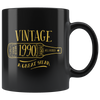 Vintage 1990 - Black Mug