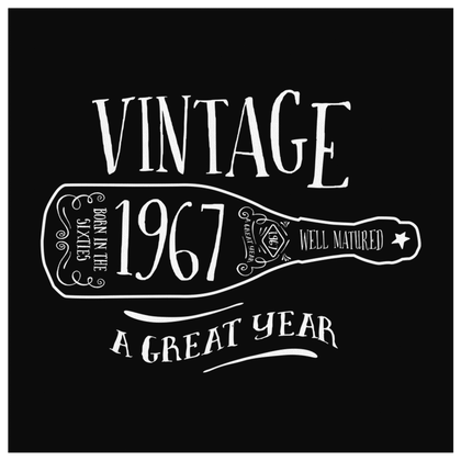 Vintage 1967 - Canvas Wrap