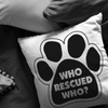 Who Rescue Who? - Pillow