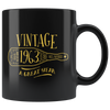 Vintage 1963 - Black Mug
