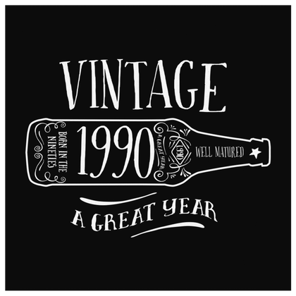 Vintage 1990 - Canvas Wrap