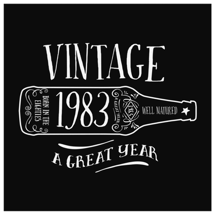 Vintage 1983 - Canvas Wrap