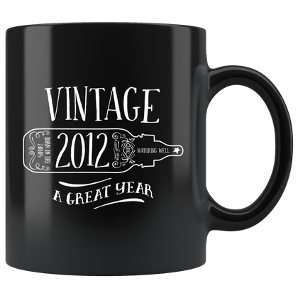 Vintage 2012 - Black Mug
