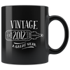 Vintage 2012 - Black Mug