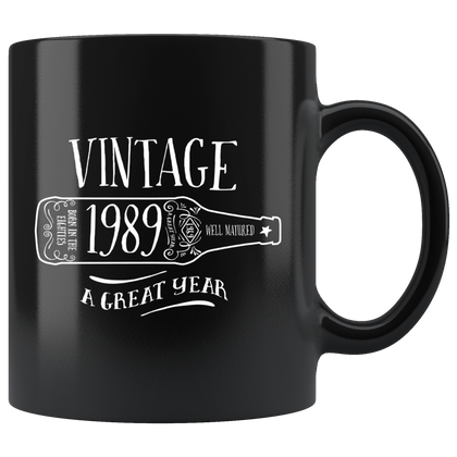 Vintage 1989 - Black Mug