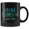 Vintage 2000 - Black Mug