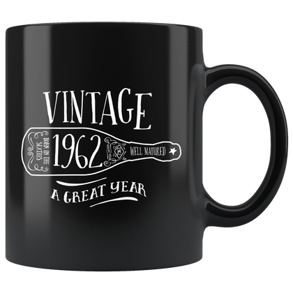 Vintage 1962 - Black Mug