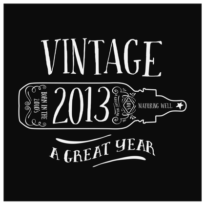 Vintage 2013 - Canvas Wrap